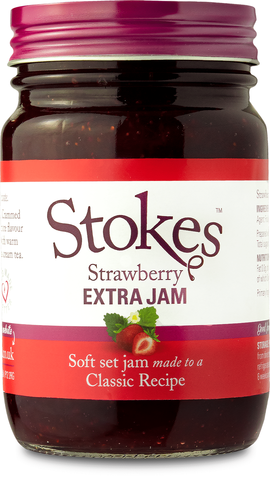 Strawberry Extra Jam Stokes Sauces