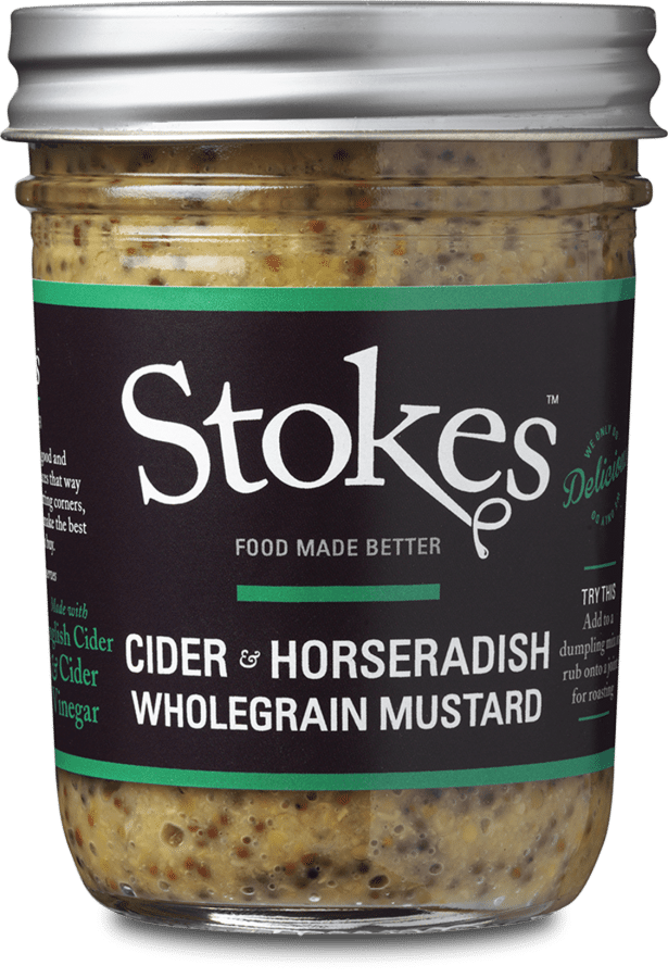 Cider & Horseradish Wholegrain Mustard Stokes Sauces