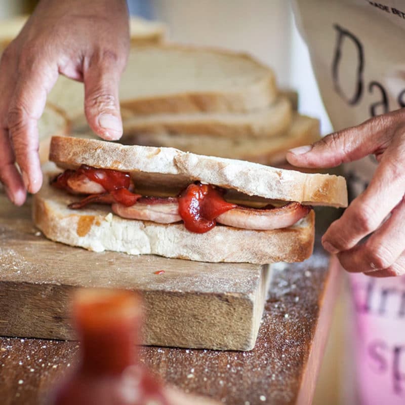 bacon sandwich