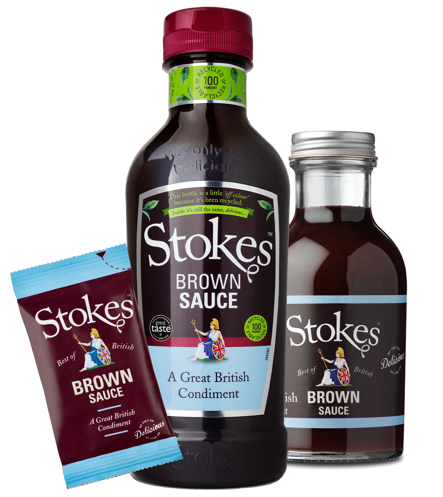 Real Brown Sauce Stokes Sauces